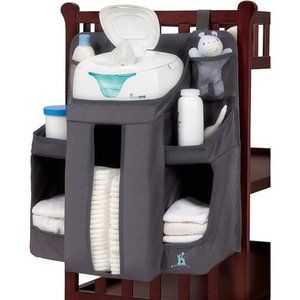 Hanging Diaper Organizer for Changing Table, Cribs and Walls, Diaper Stacker